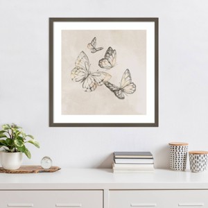 Amanti Art Butterfly Fly by Eli Jones Framed Wall Art Print - 1 of 4