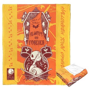Disney Nightmare Before Christmas Sally Rocks Silk Touch Throw Blanket 50x60 Inches - 1 of 4