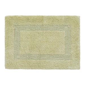 Lux Premium 100% Cotton Ultra-Soft Reversible Bathroom Rug-Durable Tufted Weave, Highly Absorbent Solid Pattern for Multipurpose use - 1 of 4