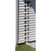 Good Directions 8.5' Modern Farmhouse Tulip Aluminum Rain Chain - Black - 2 of 4