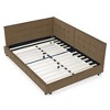 Kumasinova Full Size Bed Frame with Upholstered Headboard,Bed Frame Full with Backrest and Armrests,Full Bed Frame for Living Room&Bedroom - 2 of 4