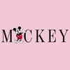 Girl's Disney Mickey Mouse Minimalist Name T-Shirt - 2 of 4
