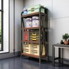 Racxily Bakers Rack Storage Shelves - 4-Level Metal & Wooden Kitchen Organizers and Storage,for Garage/Pantry/Bathroom/Closet, Durable Space-Saving - 2 of 4
