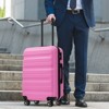 Coolife 6-Piece ABS Hardshell Luggage Set - Lightweight & Durable Suitcases with Dual Spinner Wheels - 4 of 4