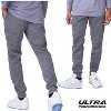 Ultra Performance Mens 3 Pack Open Bottom Sweatpants with Pockets, Casual Sweatpants for Men - 2 of 4