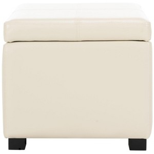 Madison Square Storage Ottoman - HUD8228 - Safavieh Couture - 1 of 4