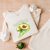 Simply Sage Market Farm Fresh Avocado Watercolor Lightweight Garment Dyed Sweatshirt - 3 of 4