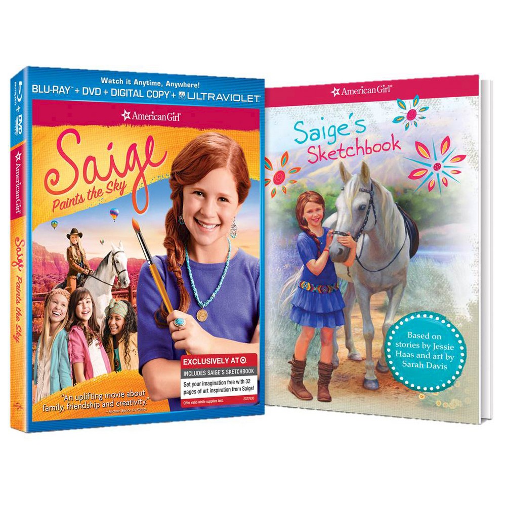 UPC 025192189135 product image for An American Girl: Saige Paints the Sky (2 Discs) (Includes Digital | upcitemdb.com