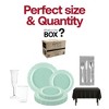 Smarty Had A Party The Breakfast At Tiffany'S Package Dinnerware Set - 100 Sets - 4 of 4