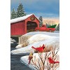 Briarwood Lane Winter Garden Flag 18x12.5 For Outdoor Winter Bridge Garden Flag Flag For Winter Garden Flag Flags For Outside - 3 of 4