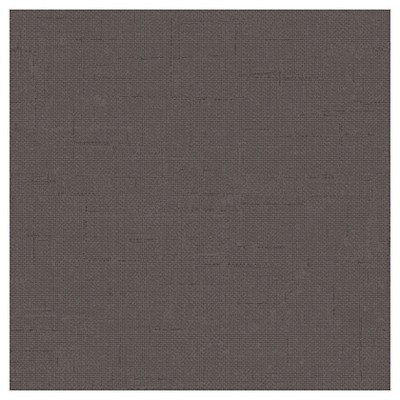 Tempaper Burlap Removable Wallpaper Dark Brown
