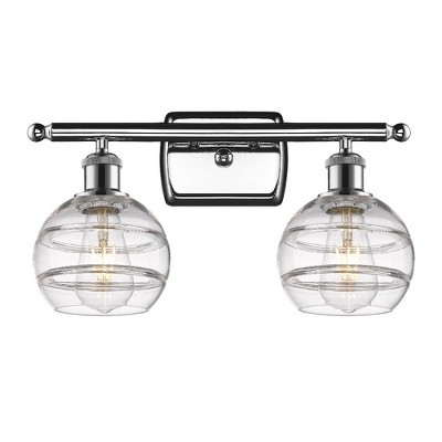 Rochester - 2 Light Bath Vanity In Industrial Style-8.88 Inches Tall and 15.88 Inches Wide