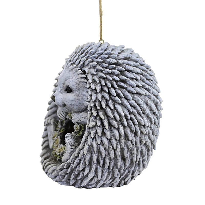 Home & Garden 7.0" Hedgehog Birdhouse Yard Deocr Nest Roman, Inc  -  Bird And Insect Houses, 3 of 4