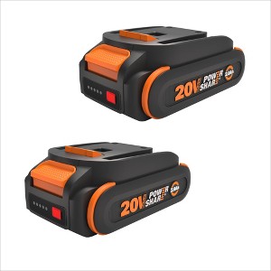 Worx WA3669.2 20V Lithium-Ion Battery 2.0Ah - 2 Pack - 1 of 4