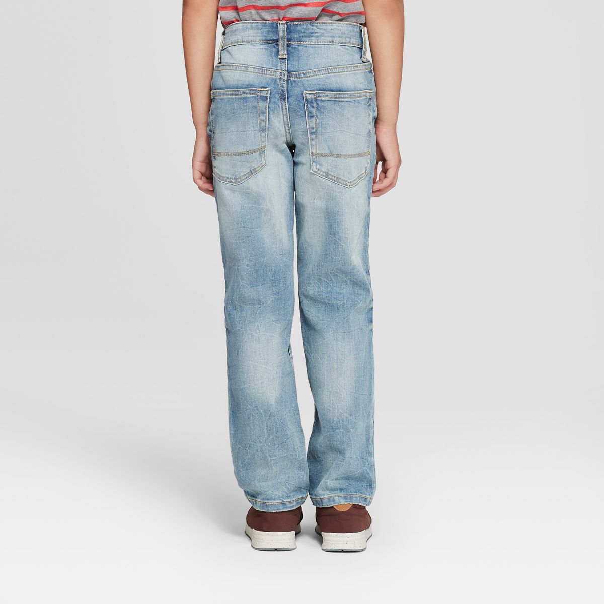 Boys' Stretch Straight Fit Jeans - Cat & Jack™ - thumbnail 8