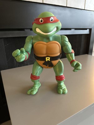 Turtles Giant Battle Shell Raphael 81450 81455 - Tartaruga Ninja Raffaello  Gigante 30 cm con guscio segreto