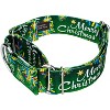 Country Brook Petz 1 1/2 Inch Martingale Dog Collar - Christmas Collection - 2 of 4