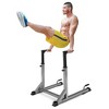 Costway Multi-function Dip-up Station Power Tower Adjustable Height Home Gym Training - 3 of 4