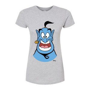 Women's - Disney - Genie is Surprised Fitted Graphic T-Shirt - 1 of 3