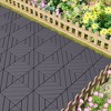 Dolonm 44-Pack 12"x12" Interlocking Deck Tiles – Waterproof Outdoor & Indoor Floor Tiles for Patio, Pool, Balcony – Easy Snap-Together Design - 3 of 4