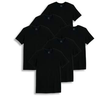 Jockey Men's Slim Fit Cotton Stretch Crew Neck T-Shirt - 6 Pack