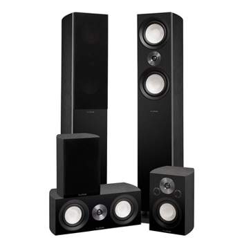 Fluance Reference High Performance Surround Sound Home Theater 5.0 Channel Speaker System