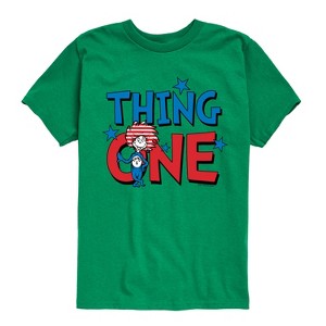 Boys' - Dr. Seuss - American Thing One Short Sleeve Graphic T-Shirt - 1 of 4
