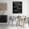 Stupell Industries Dining Reviews Five Star Kitchen Black Funny Word Design Canvas Wall Art - 2 of 4