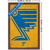 Trends International NHL St. Louis Blues - Logo 25 Framed Wall Poster Prints - 3 of 4