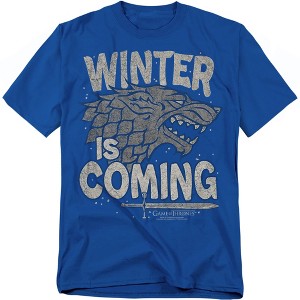 Game Of Thrones Winter Is Coming Adult T-Shirt - 1 of 4