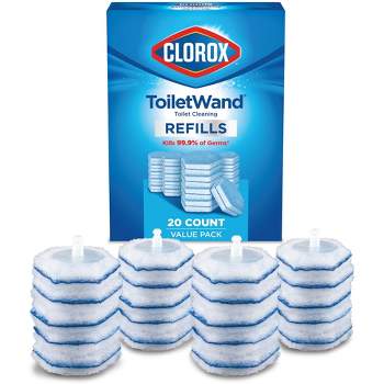 Clorox Toiletwand Disinfecting Refills Disposable Wand Heads - Unscented -  10ct : Target