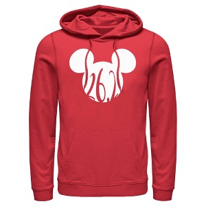 Men's Mickey & Friends Marathon 26.2 Logo Pull Over Hoodie - 1 of 4