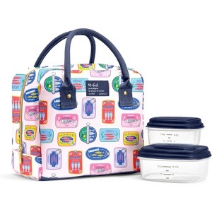 Paaaawaters Lunch Bag for Women - Insulated Large Lunch Box for Work with Containers, Stain-Resistant - 1 of 4