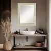 Amanti Art Oliver Beveled Wood Framed Bathroom Vanity Wall Mirror - 4 of 4