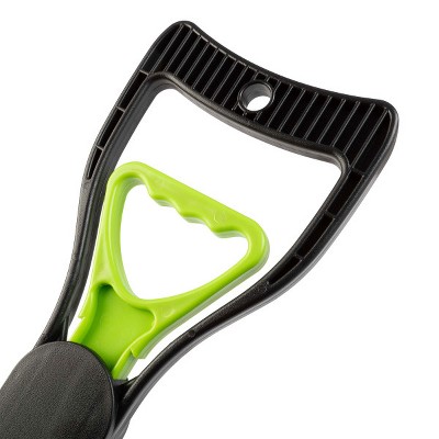 Green Foldable Long-Handled Pet Pooper Scooper