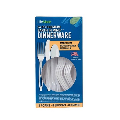 LifeMade Earth-In-Mind Dinnerware - 24pc