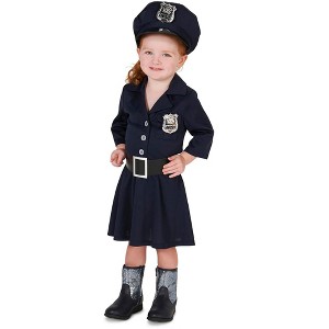 Forum Novelties Child Police Girl Costume - 1 of 2