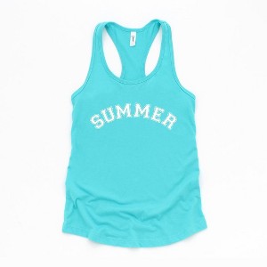 Simply Sage Market Women's Summer Block Graphic Racerback Tank - 1 of 3