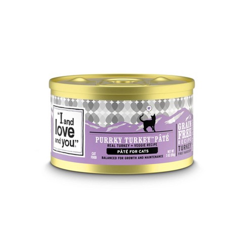 I And Love And You Purrky Turkey Pate Wet Cat Food 3oz Target