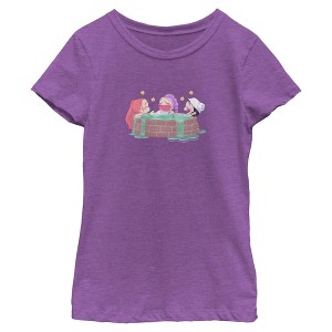 Girls KPop Demon Hunters Rumi, Mira and Zoey Relaxing T Shirt - 1 of 4