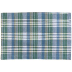 Park Designs Wren Blue Plaid Placemat Set of 4 - 1 of 4