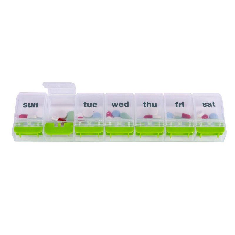 Push Button Pill Planner - XL - up &#38; up&#8482; (Color May Vary), 2 of 7