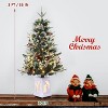 3ft Pre-Lit Snow Flocked Christmas Tree with 78 Lights, Red Berries and Timer, Potted Base - 2 of 4