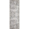 Non-Slip Non-Shedding Washable Rug - Low Pile Traditional Distressed Retro Carpet Soft Floral Print Mat for Dining Room Bathroom Kitchen - 2 of 4