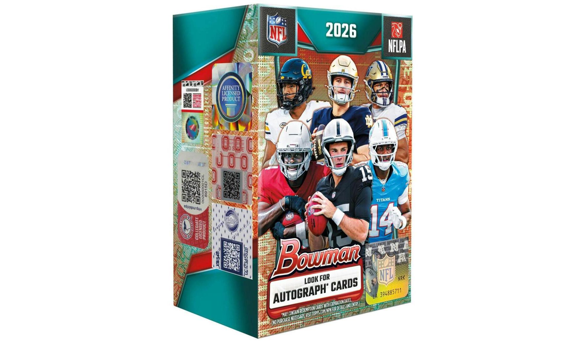 2026 Bowman Football Blaster Box