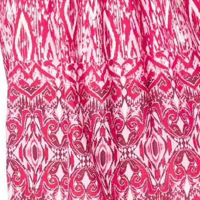 pink burst ikat