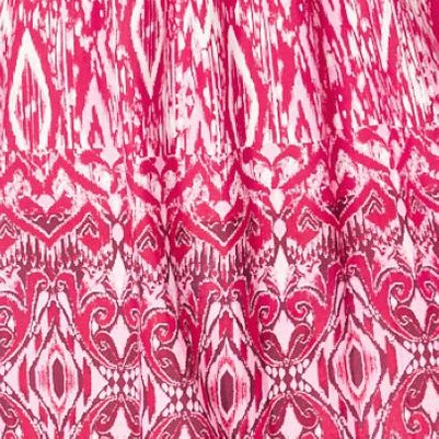 pink burst ikat
