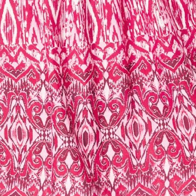 pink burst ikat