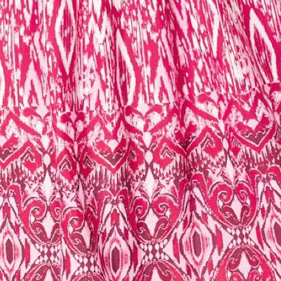 pink burst ikat