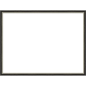 Amanti Art Theo Black Silver Narrow Framed Dry Erase Magnetic Board - 1 of 4